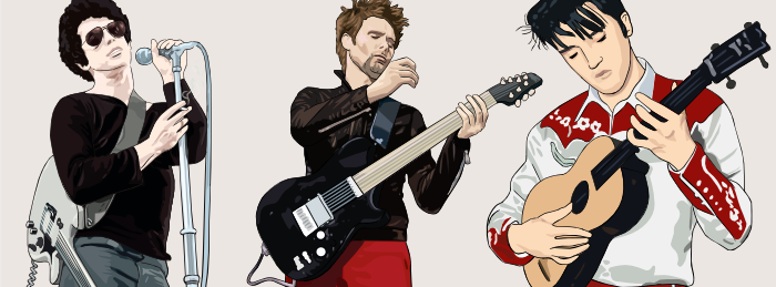 dessin rock dessin portraits rock
