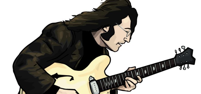 dessin beatles portrait john lennon