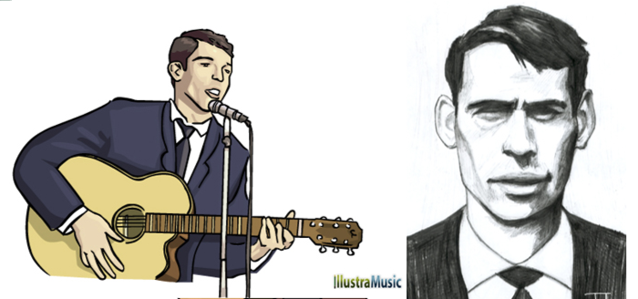 dessin brel portrait jacques brel