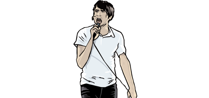 dessin hushpuppies portrait hushpuppies
