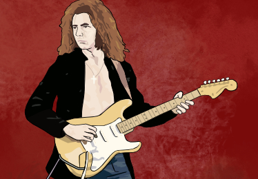 dessin deep purple heavy metal portrait deep purple